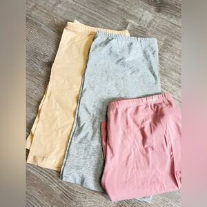 ASUS Kids Leggings - Pink, Gray, and Yellow